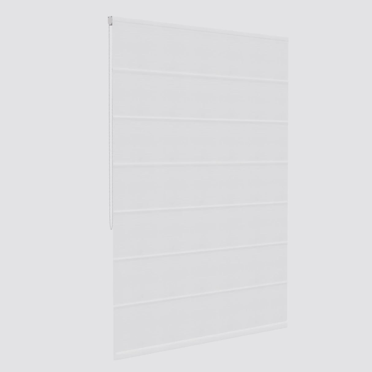 Barcelona Brilliant White Roman Blinds