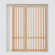 Stripe Apricot Tan Day & Night Vertical Sheer 40cm
