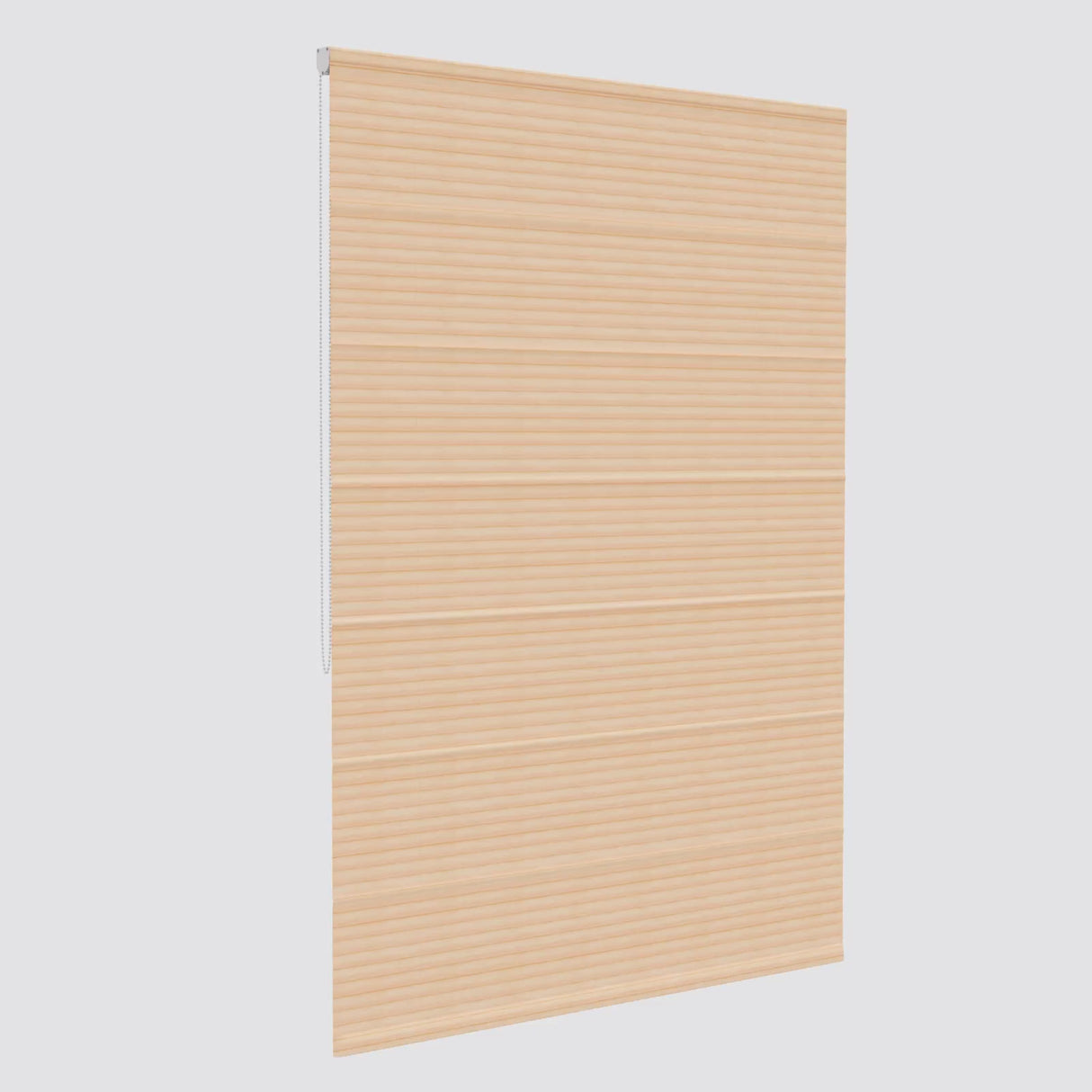 Silhouette Biscuit Cream Roman Blinds