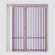 Stripe Winter Bloom Day & Night Vertical Sheer 40cm