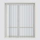 Stripe Flint Gray Day & Night Vertical Sheer 40cm