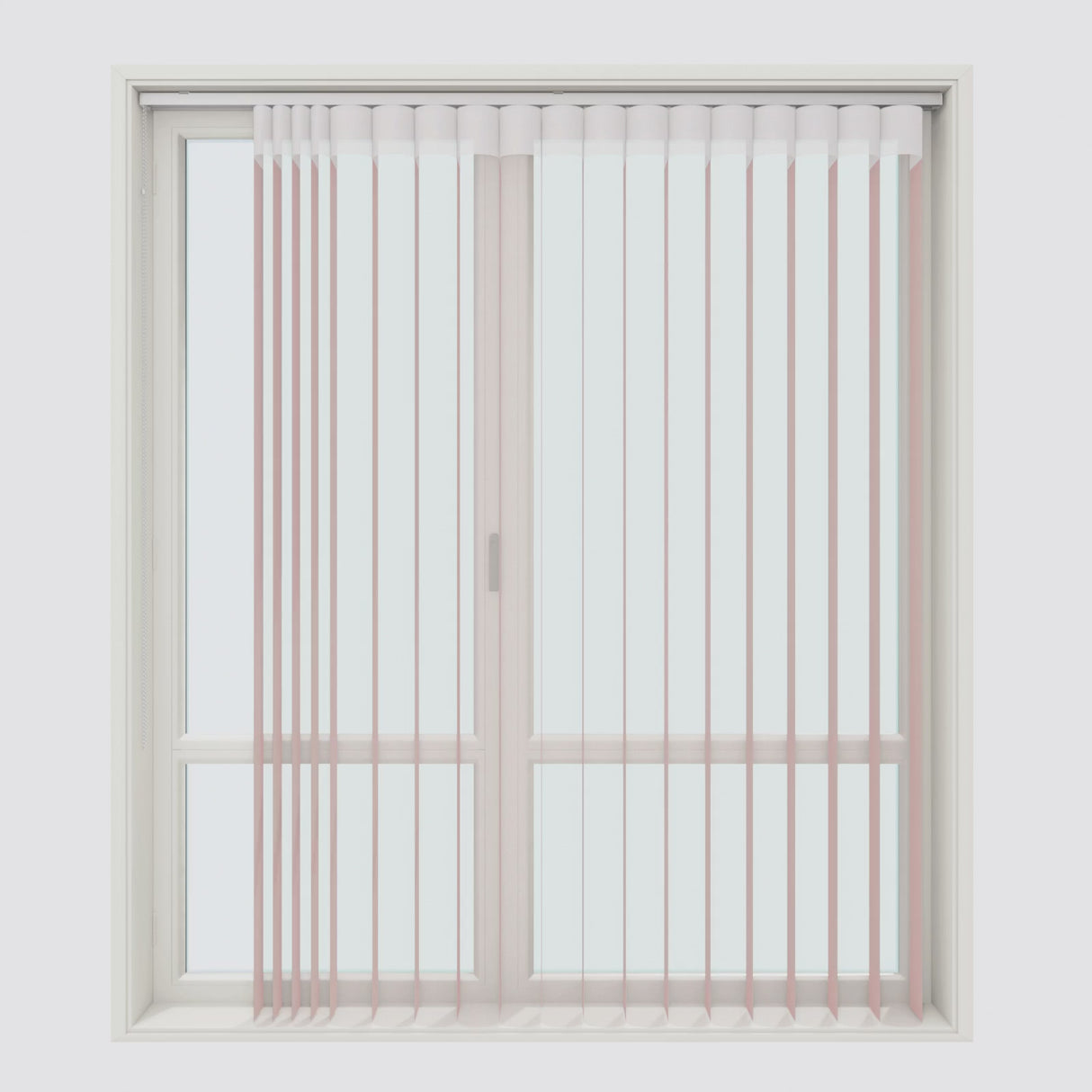 Supreme Powder Rose Day & Night Vertical Sheer 33cm