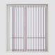 Stripe Elderberry Day & Night Vertical Sheer 40cm