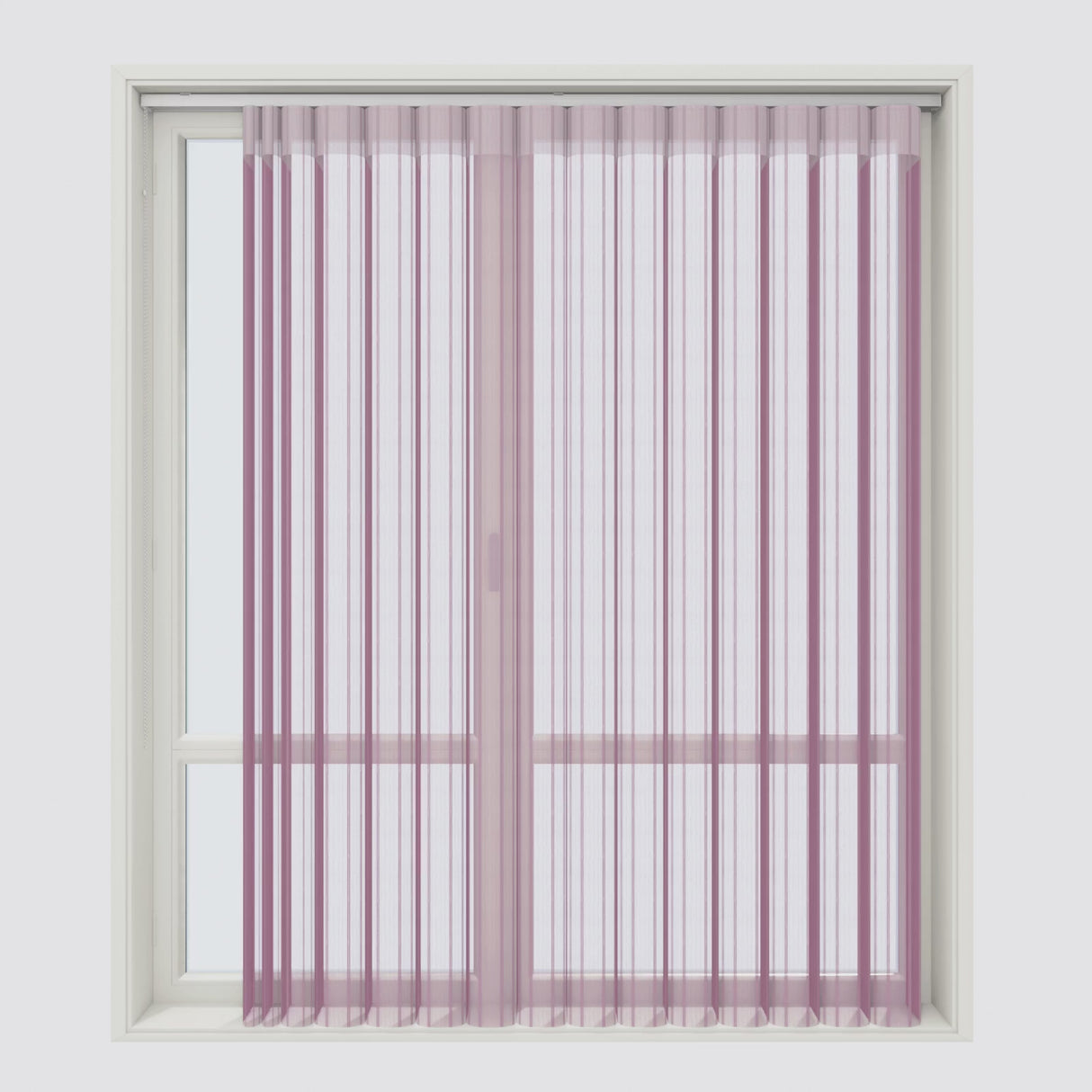 Stripe Batik Pink Day & Night Vertical Sheer 40cm