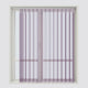 Stripe Vintage Violet Day & Night Vertical Sheer 40cm