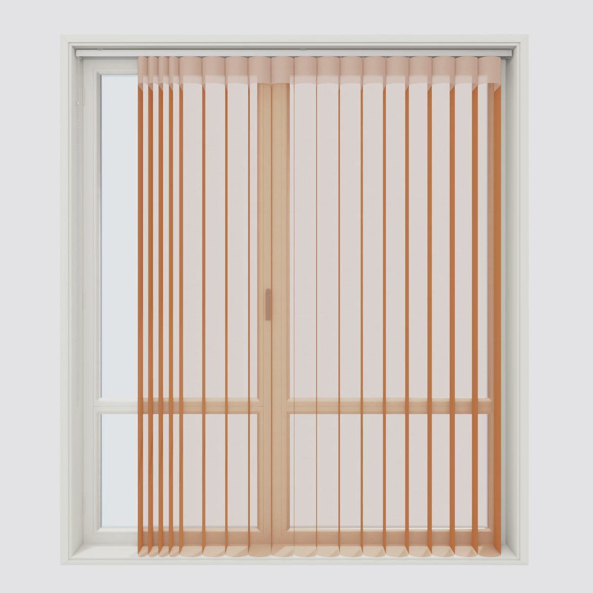 Supreme Honey Ginger Day & Night Vertical Sheer 33cm