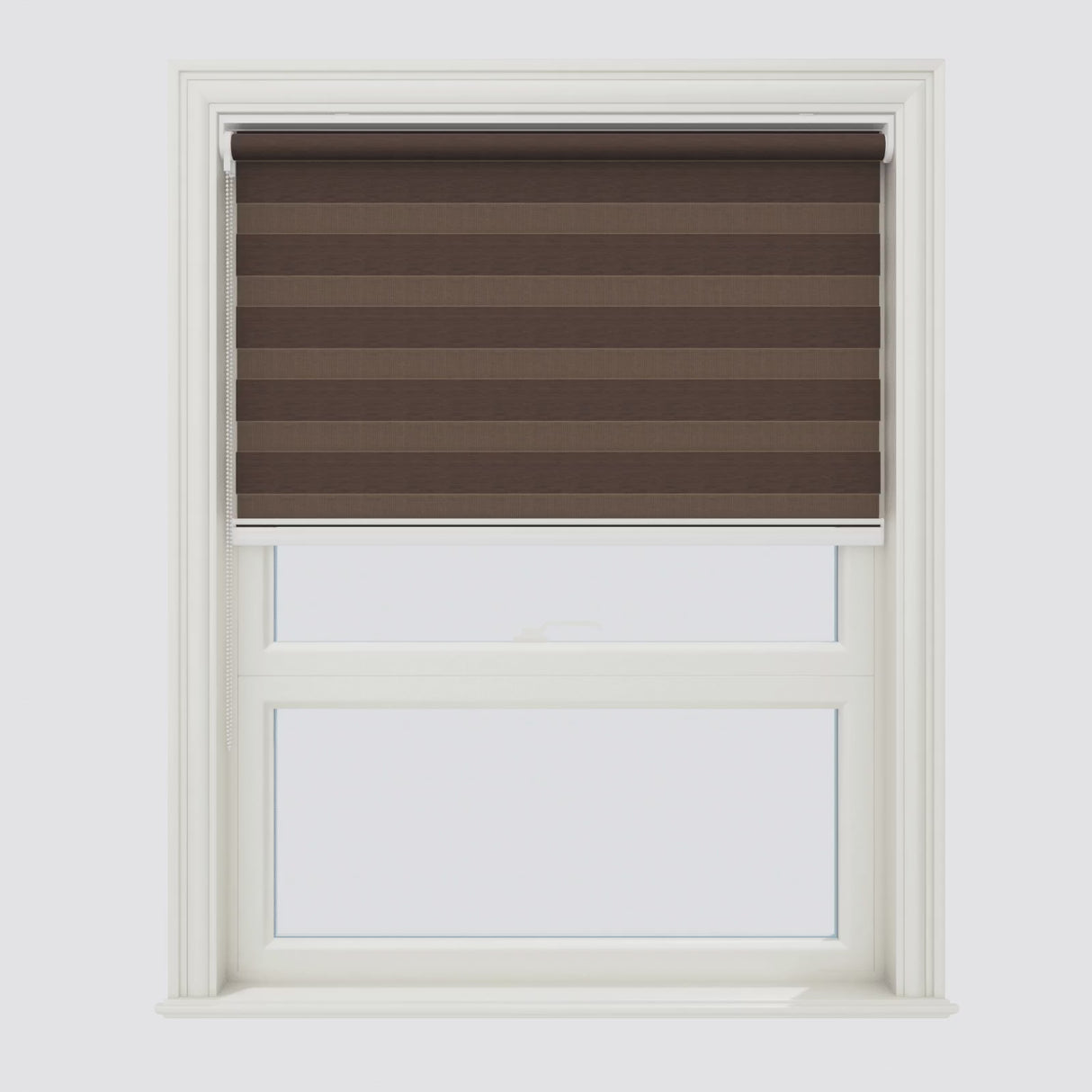 Allure Dark Brown Day & Night Blinds