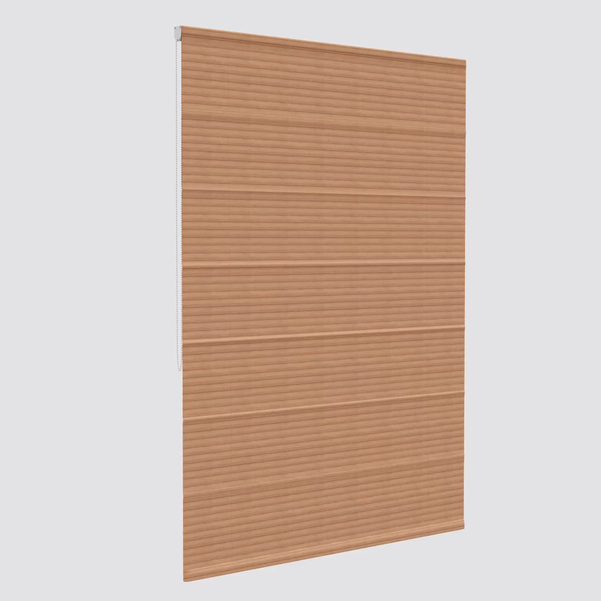 Silhouette Peach Bloom Roman Blinds