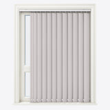 Pristine Dove Blackout Vertical Blinds - Zen Shades