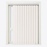 Ramina Cream Blackout PVC Vertical Blinds - Zen Shades