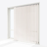 Ramina Cream Blackout PVC Vertical Blinds - Zen Shades