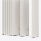 Ramina Grey Blackout PVC Vertical Blinds - Zen Shades