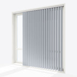 Ramina Lavanda Blackout PVC Vertical Blinds - Zen Shades