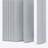 Ramina Lavanda Blackout PVC Vertical Blinds - Zen Shades