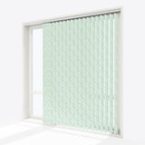 Ray Pallid Green Vertical Blinds - Zen Shades