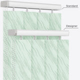 Ray Pallid Green Vertical Blinds - Zen Shades