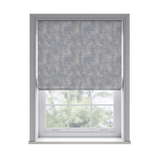 Rumour Aqua Roman Blinds - Zen Shades