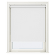 Serena Mineral White Blackout No Drill Roller Blinds - Zen Blinds