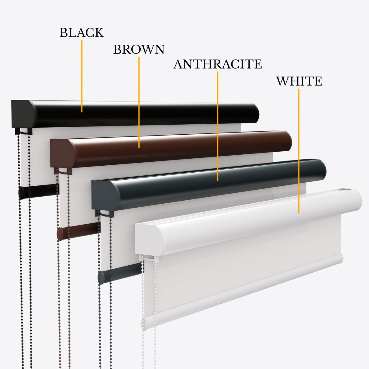 Sheero Cement Greige Roller Blinds - Zen Blinds