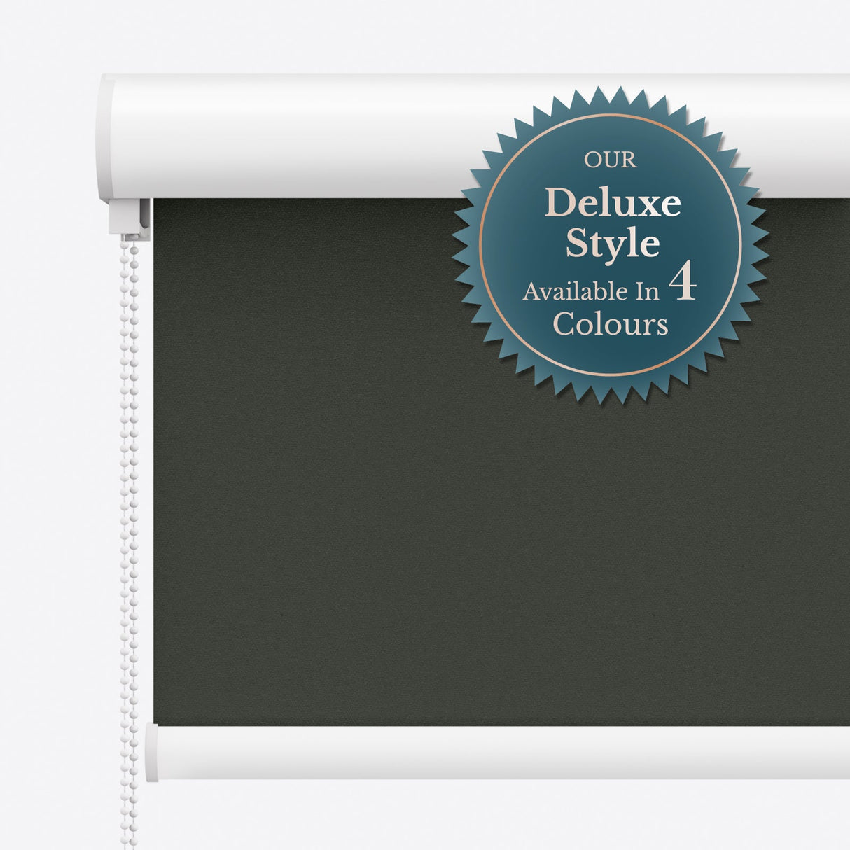 Sheero Ink Black Roller Blinds - Zen Blinds