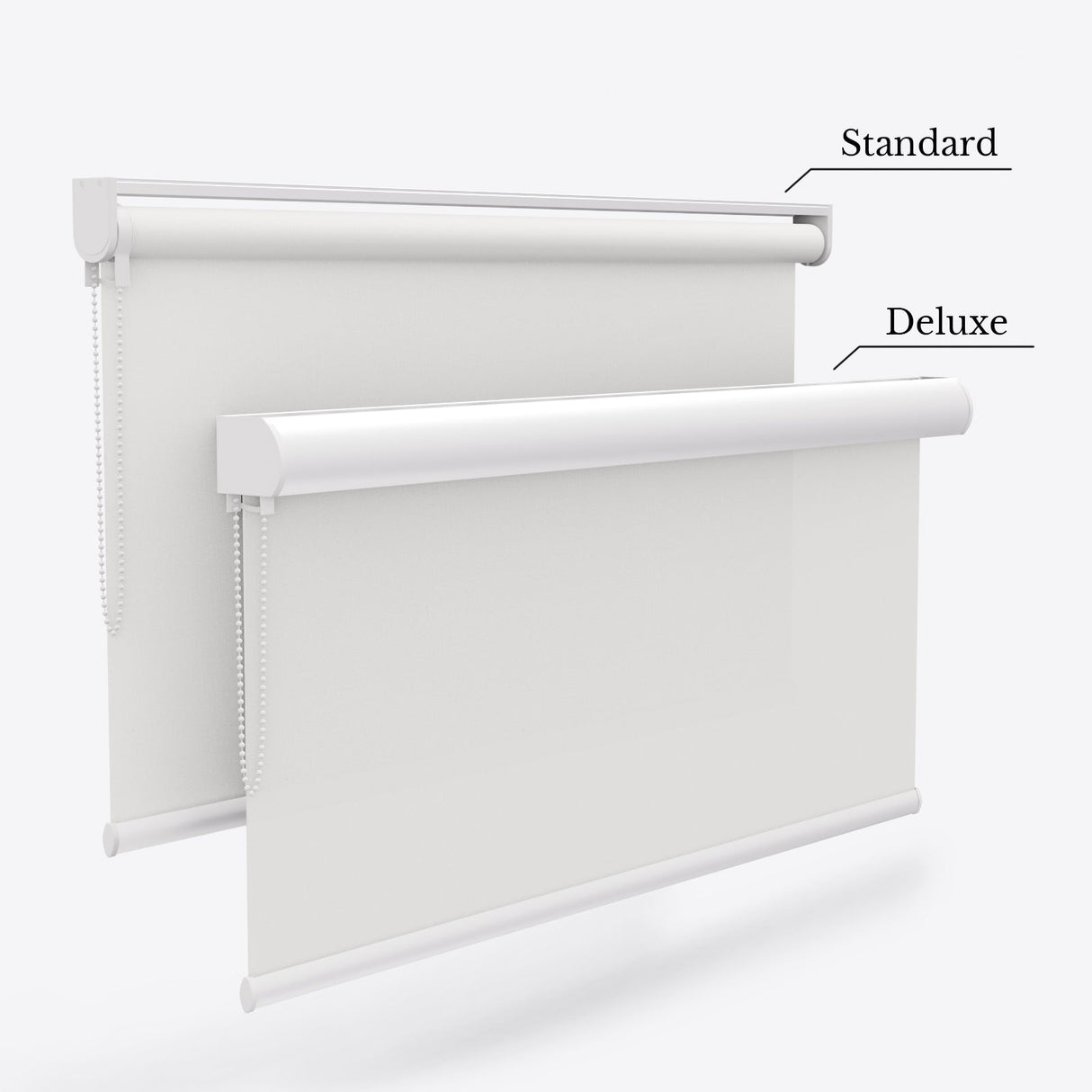 Sheero Light Grey Roller Blinds - Zen Blinds