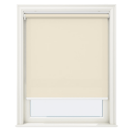 Sheero Oyster White No Drill Roller Blinds - Zen Blinds