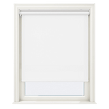 Sheero Porcelain White No Drill Roller Blind - Zen Blinds