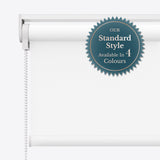 Sheero Porcelain White Roller Blinds - Zen Blinds