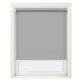 Sheero Steel Grey No Drill Roller Blinds - Zen Blinds