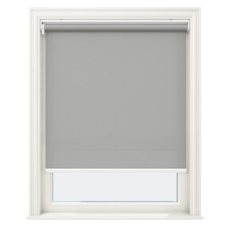 Sheero Steel Grey No Drill Roller Blinds - Zen Blinds