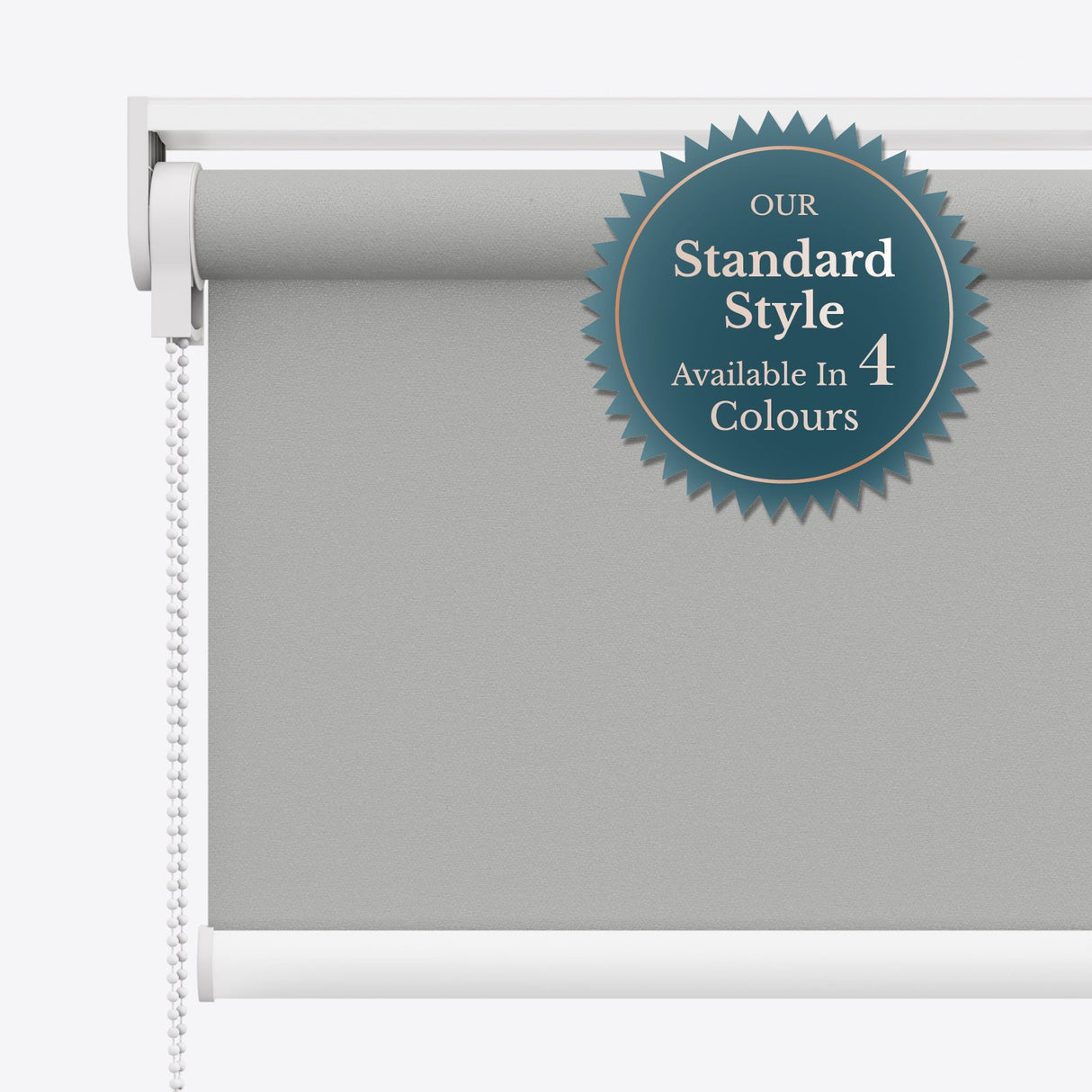 Sheero Steel Grey Roller Blinds - Zen Blinds