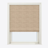 Silhouette Warm Sand Roman Blinds - Zen Shades