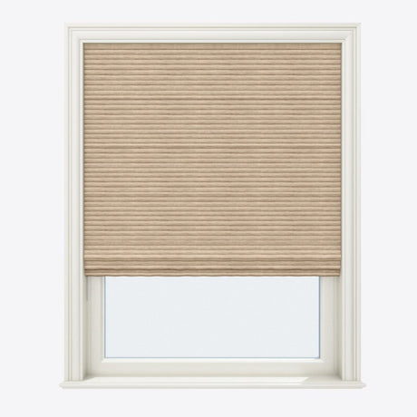 Silhouette Warm Sand Roman Blinds - Zen Shades