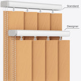 Solo Candle Yellow Vertical Blinds - Zen Shades