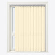 Solo Cloud Cream Vertical Blinds - Zen Shades