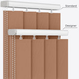 Solo Fenugreek Vertical Blinds - Zen Shades