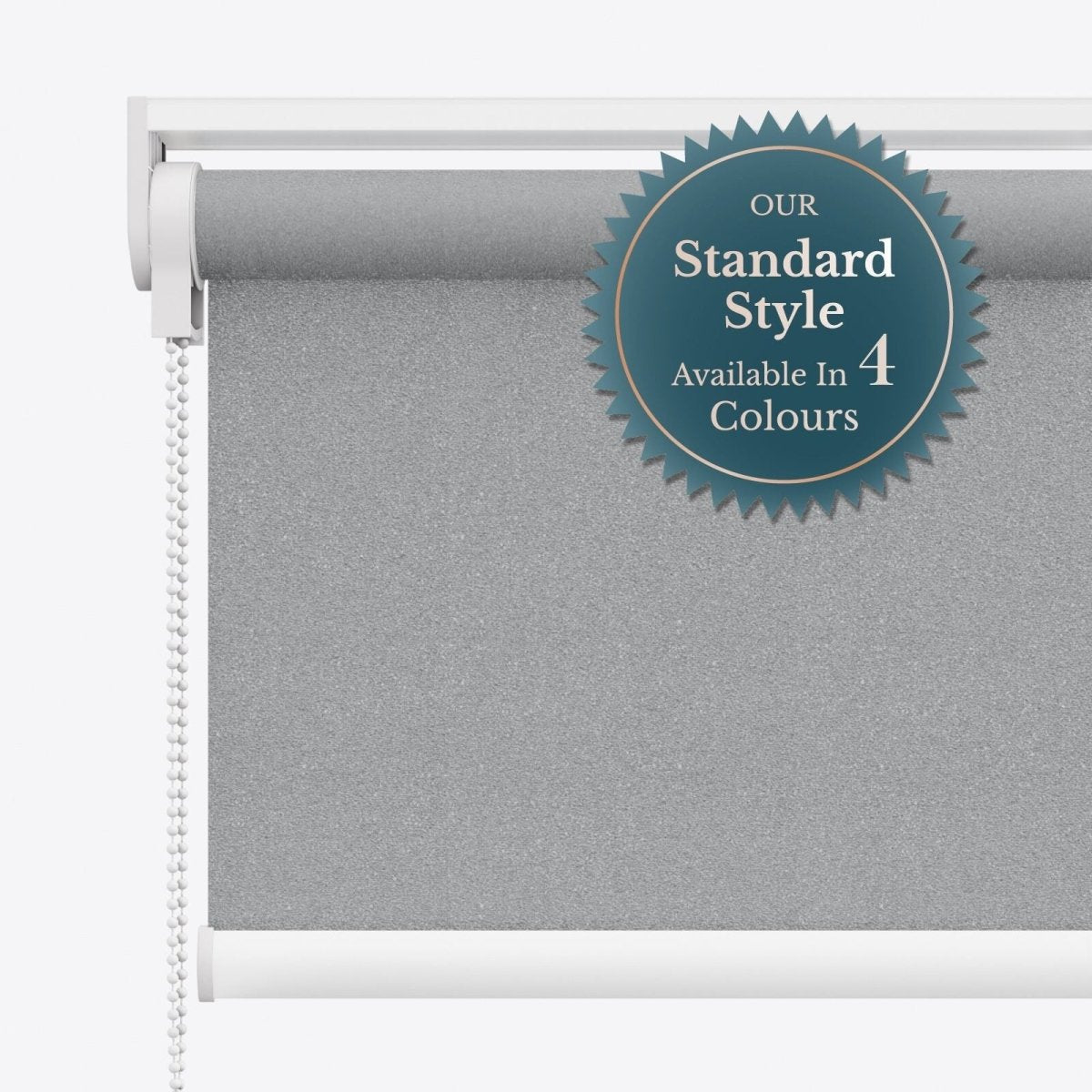 Sparkle Mirage Gray Blackout Roller Blinds - Zen Shades