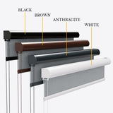 Sparkle Mirage Gray Blackout Roller Blinds - Zen Shades