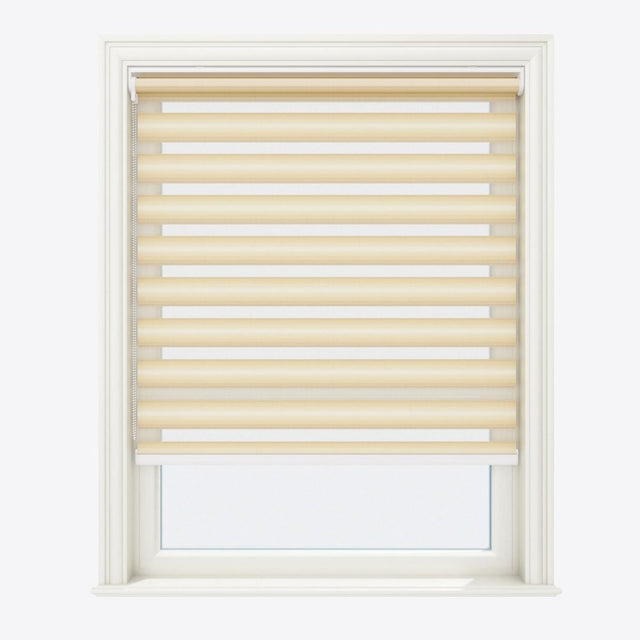 Spectrum Stripe Cream Day & Night Blinds - Zen Shades