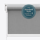Spirit Dark Grey Roller Blinds - Zen Blinds