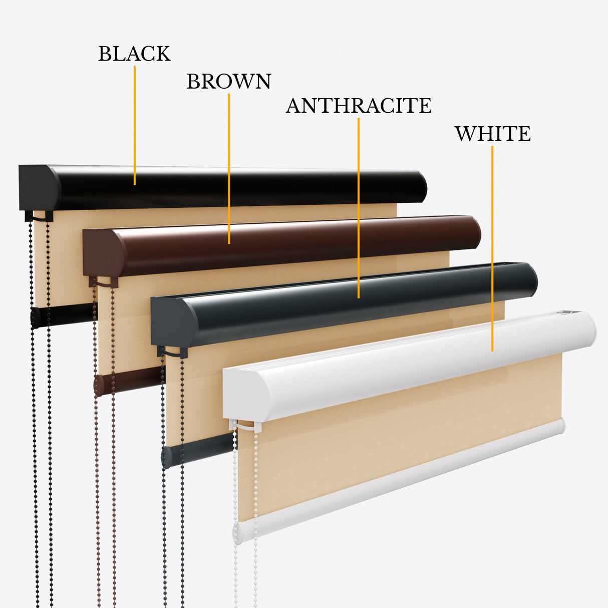 Spirit Shifting Sand Roller Blinds - Zen Blinds