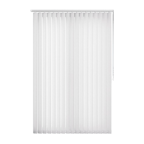 Splash Snow Vertical Blinds - Zen Shades