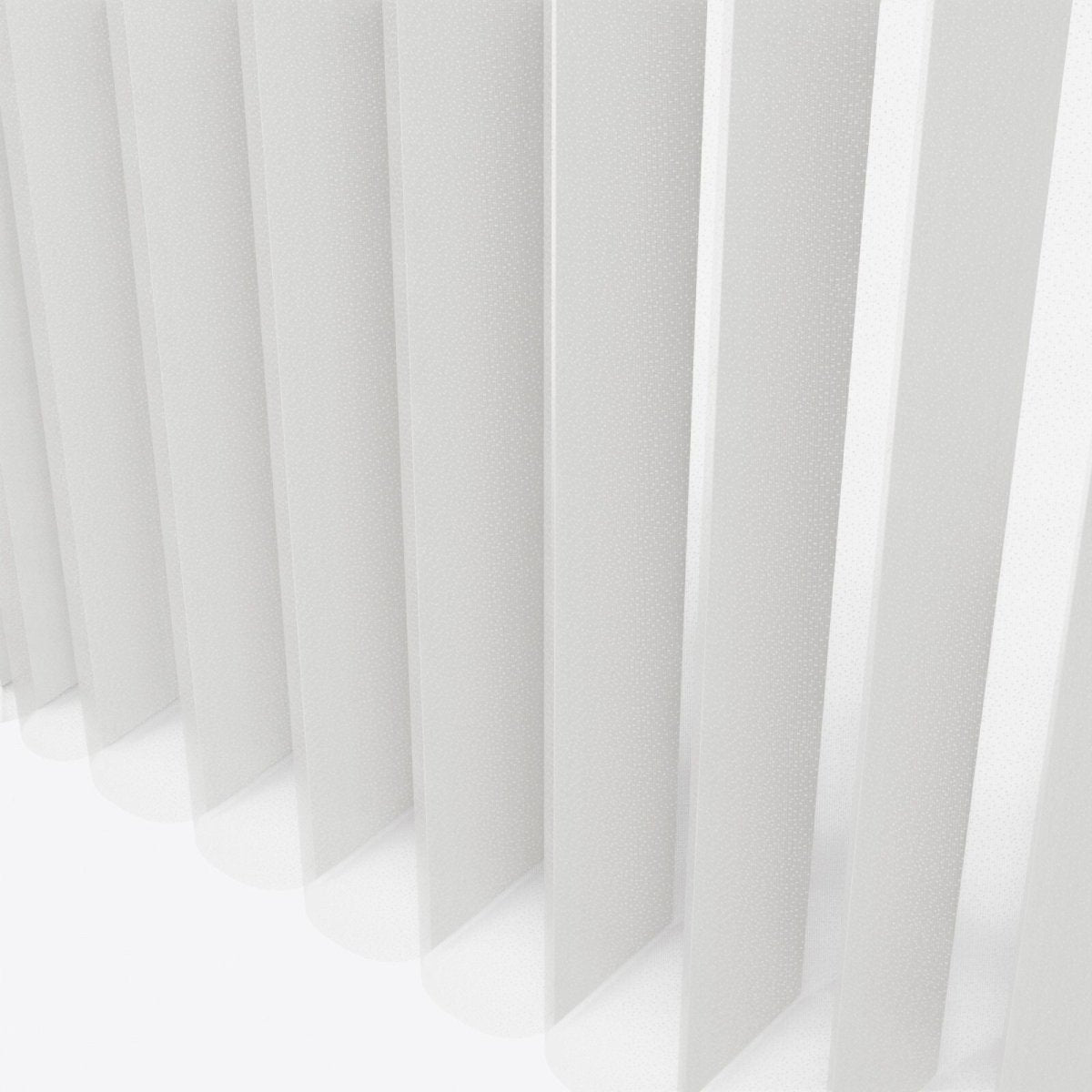 Spotted Star White Day & Night Vertical Sheer 40cm - Zen Shades