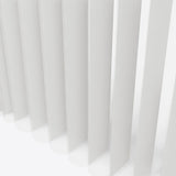 Spotted Star White Day & Night Vertical Sheer 40cm - Zen Shades