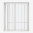 Spotted Star White Day & Night Vertical Sheer 40cm - Zen Shades