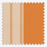 Stripe Apricot Tan Day & Night Vertical Sheer 40cm - Zen Shades