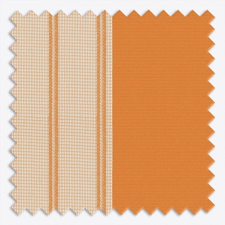 Stripe Apricot Tan Day & Night Vertical Sheer 40cm - Zen Shades