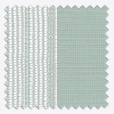 Stripe Aqua Gray Day & Night Vertical Sheer 40cm - Zen Shades