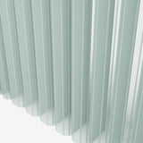 Stripe Aqua Gray Day & Night Vertical Sheer 40cm - Zen Shades