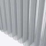 Stripe Ash Grey Day & Night Vertical Sheer 40cm - Zen Shades